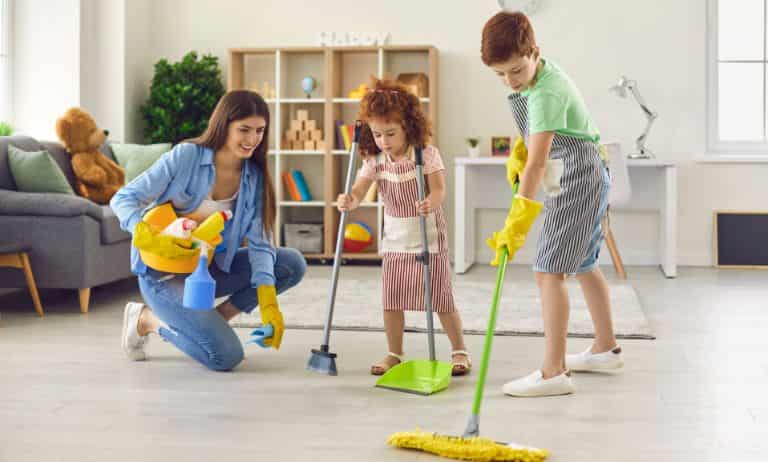 cómo hacer que los niños colaboren en casa